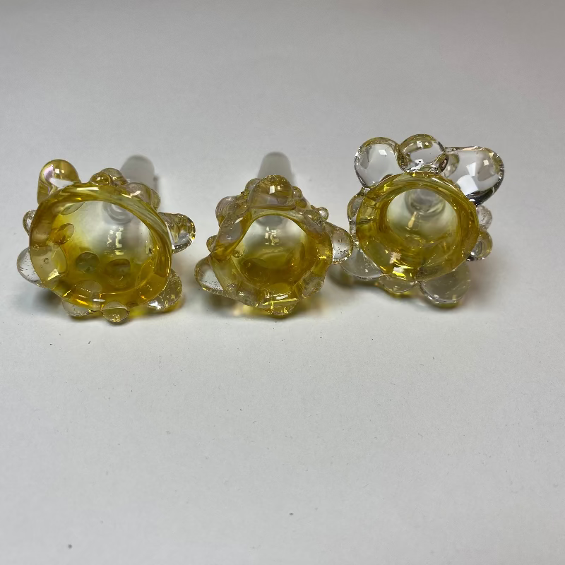 Backwoods Glass 10mm Silver Fumed Slide Bowl – Large Capacity