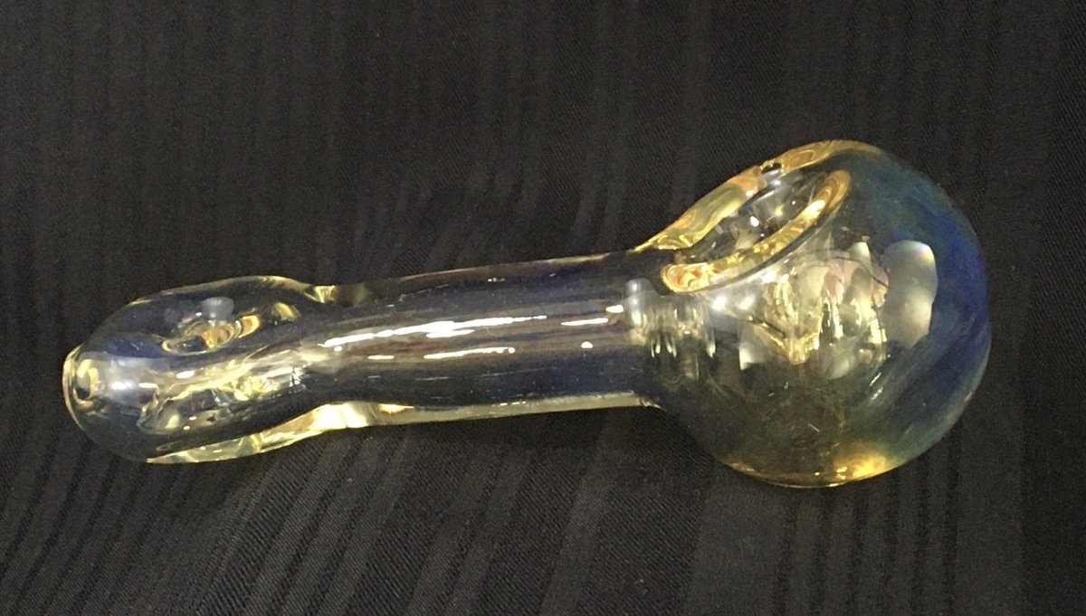 Multi hole Fumed Donut Spoon Pipe - SGS - SGS