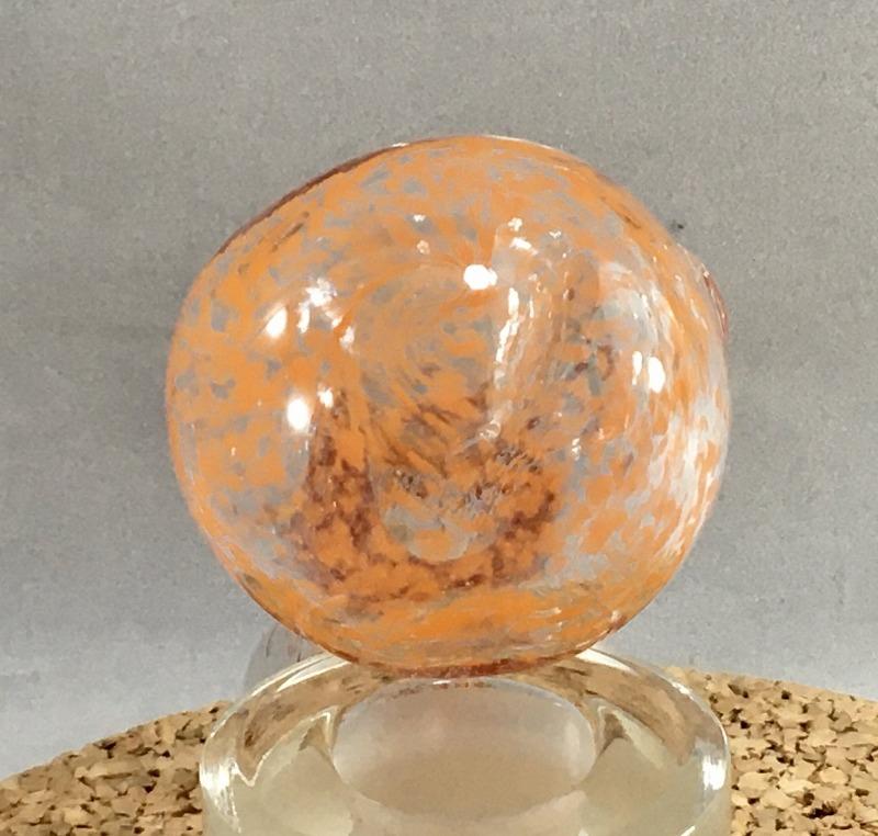 Orange Fade Fritted Hand Pipe - SGS - Antonio Casale