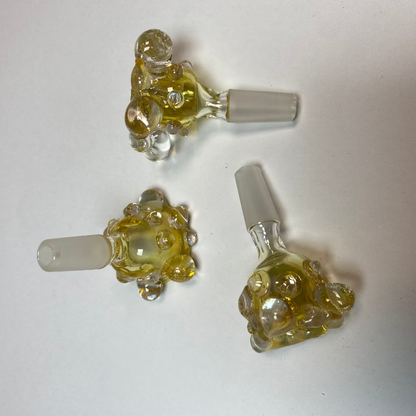 Backwoods Glass 10mm Silver Fumed Slide Bowl – Large Capacity