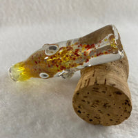 Red and Amber Frit Chillum