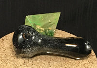 Black and Grey Frit Hand Pipe - SGS - SGS