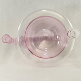 Breakfast Bowl Pipe with Pink Accents - SGS - The Breakfast Bowl