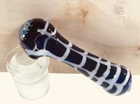 JRL Dark Blue Wrap & Rake Hand Pipe 2.5 - SGS - JRL