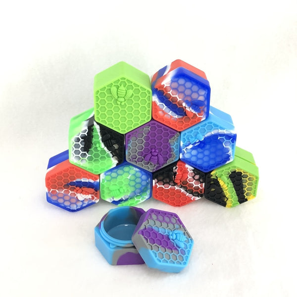 Siliclab Honeycomb Hexagon Silicone Container - SGS - Siliclab