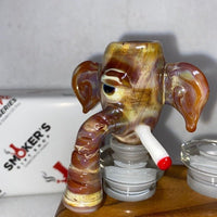 Smoking Elephant 14mm Slide - SGS - James Amos Jr.